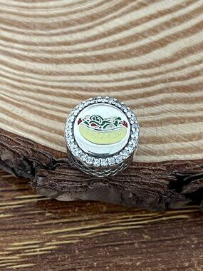 Pandora Chicago hot dog Exclusive Bead Charm S925 Silver Charm